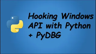 qHooK Demo (Windows API Hooking Script - Python + PyDBG) With Audio