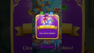 Bubble witch saga 3 - Level  34 - no boost  - 3 star