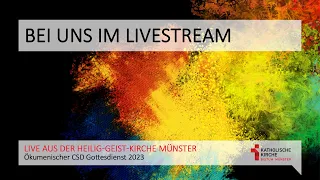 LIVE aus der Heilig-Geist-Kirche Münster: CSD-Queer-Gottesdienst