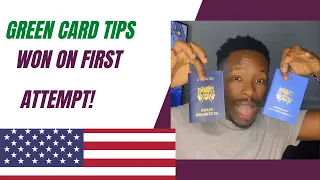 MY STORY| WON GREEN CARD AT FIRST ATTEMPT |APPLICATION TIPS #greencardlottery #immigration #usa