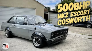 MENTAL 500BHP MK2 FORD ESCORT COSWORTH - DRIVEN LIKE ITS STOLEN