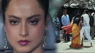रेखा ने बचाई एक औरत की इज़्ज़त | Blockbuster Hindi Action Movie Insaaf ki Devi