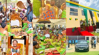 ASANTEHEMAA & LADY JULIA OSEI TUTU OFFICIALLY COMMISSIONED YIADOM III MATERNITY BLOCK@ MANHYIA HOSP.