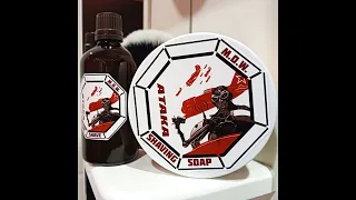 Бритье куском... рапиры. M.O.W. Shaving Soap, Чаша "Мужской мир", Yaqi brush