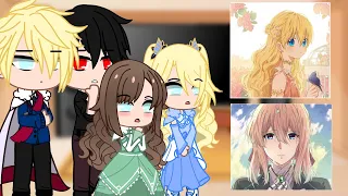 {Реакция на будущую жизнь Атанасии}{Атанасия×Вайолет}[Gacha Club]