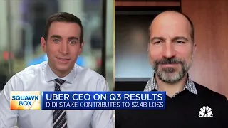 Uber CEO on earnings: We expect profitability to increase in Q4