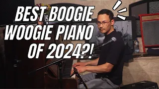 Dude plays INSANE boogie woogie and leaves crowd in AWE