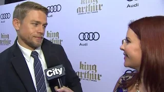 Charlie Hunnam on taking on the role of King Arthur