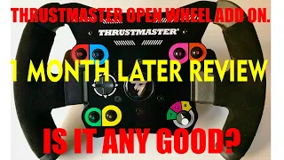 ONE MONTH LATER REVIEW. T/MASTER OPEN WHEEL ADD ON.