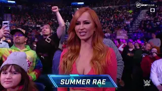 Summer Rae Appearance Before Royal Rumble - Smackdown: January 21, 2022