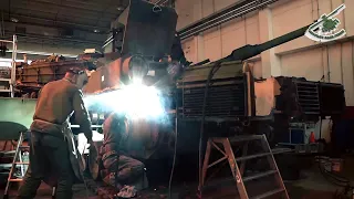 How the U.S Army Repairs M1 Abrams Tanks