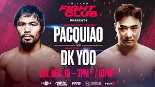 Manny Pacquiao Vs Dk Yoo Exibition Match - Full Fight