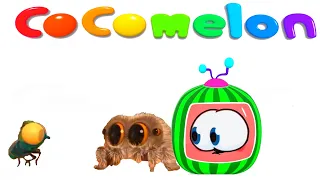 Lucas the Spider scares Cocomelon and Pewdiepie characters