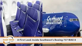 A First Look Inside Southwest’s Boeing 737 MAX 8