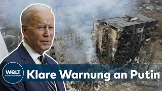USA BEUNRUHIGT: Russische Luftangriffe in Westukraine - NATO-Gebiet in Gefahr | WELT Thema