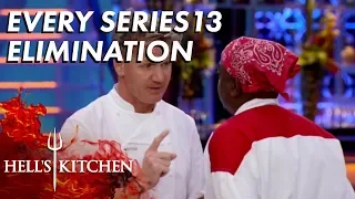 Every Series 13 Elimination in Hell's Kitchen