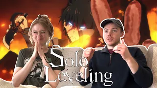 HE WHO GUARDS THE GATES OF DEATH | Making My Friend Watch Solo Leveling 1x7 | Reaction/Review