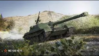 WoT. Китайская ПТ по трейдыну WZ-120-1 FT на фулл-ББ. Второй бой, отличная ПТ.