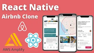 🔴  Build the Airbnb app in React Native & AWS Amplify [ Backend ]