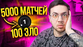 FACEIT С ДАУНАМИ: У НЕГО 5000 МАТЧЕЙ.... (CS:GO)