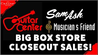 Closeout Sales At The Big Box Stores