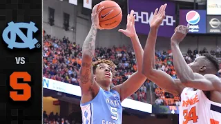 North Carolina vs. Syracuse Men's Basketball Highlights (2019-20)