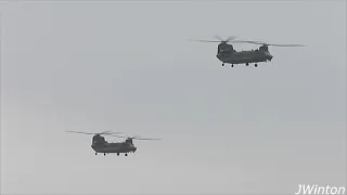 RAF Spadeadam 26th April 2021 | Puma, Merlin, Chinooks