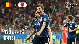 Takashi INUI Goal – Belgium v Japan – MATCH 54