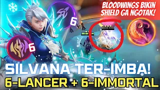 SILVANA IMMORTAL + BLOOD WINGS BISA DAPET SHIELD ?? COMBO TERKUAT MAGIC CHESS