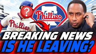 🔴 OUT NOW! IS HE LEAVING? FANS ARE VERY SAD- PLILADELPLIA PHILLIES NEWS TODAY
