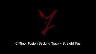 C Minor Fusion Backing Track - Straight Feel