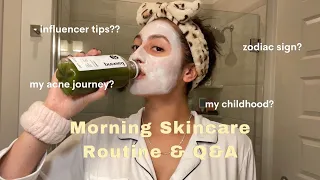 Q&A + Morning Skincare Routine! | Sloan Byrd