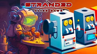 Printing EVERYTHING we can to progress! - Stranded: Alien Dawn Military Outpost ep 10