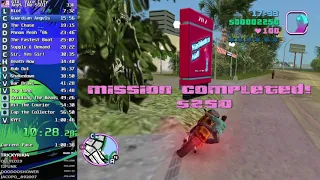 Grand Theft Auto: Vice City Speedrun Any% NO SSU in 59m27s (NEW PB)
