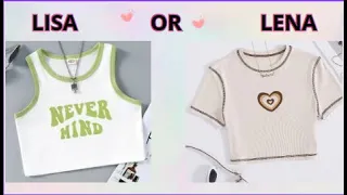 LISA OR LENA💗#3/Outfit & Accesorios🎀🎀