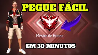 COMO PEGAR MESTRE DE HONRA RÁPIDO E FÁCIL NA NOVA TEMPORADA 35 DO FREE FIRE 🔥