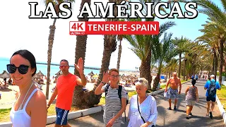 TENERIFE - PLAYA DE LAS AMÉRICAS | Current Appearance in various Places 🌞 4K Walk ● April 2024