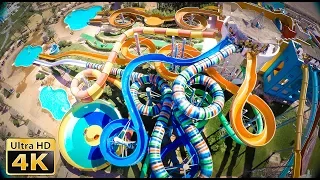 "XTREME WATERSLIDES" Egypt Hurghada Drone 4K GoPro 5***** Hotel Jaz Makadi Aquaviva Waterworld