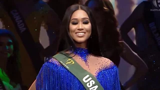 2017 Miss Earth Highlights of USA Ranking Top 16