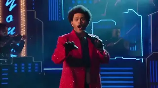 the weeknd- earned it live at superbowl 2021