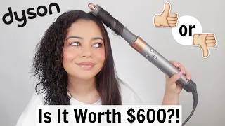 NEW DYSON AIRWRAP ON CURLY HAIR - HONEST REVIEW