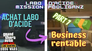 Acquisition du labo d’acide et mission fooliganz (gta 5 online ps5) | part 7