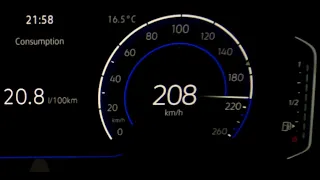 Volkswagen T-Roc 1.5 TSI DSG acceleration: 0-60 mph 0-100 km/h 100-200 kph top max speed GPS 2023