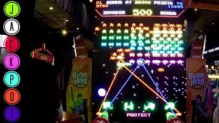 Let's Play Space Invaders Frenzy ( Arcade Jackpots) Game Play