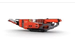 Terex Finlay I 140 Animation