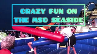 Time For CRAZY FUN On The MSC SEASIDE ACTIVITIES