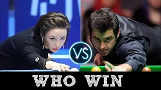 LIVE Pan Xiaoting 潘晓婷 vs. Ronnie O'Sullivan | Exhibition 9 Ball ᴴᴰ 2017