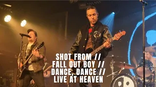 SHOT FROM // FALL OUT BOY // DANCE, DANCE // LIVE AT HEAVEN, LONDON
