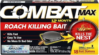 Combat Max 12 Month Roach Killing Bait Small Roach Bait Station Child-Resistant Review