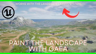 How to texture landscape using Gaea | Gaea and Unreal Engine 5 Tutorial